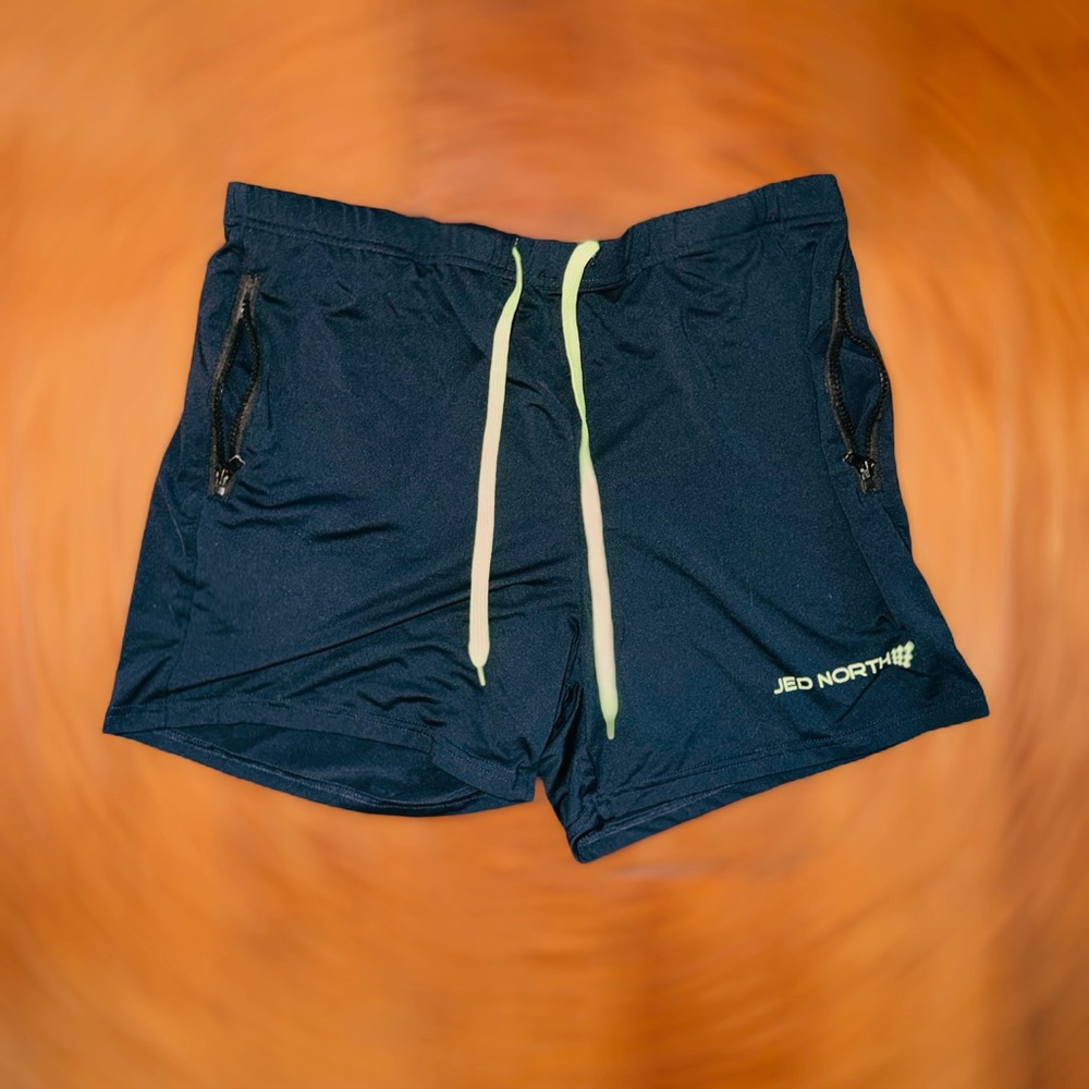 Jed North Men's Dark Blue Athletic Shorts